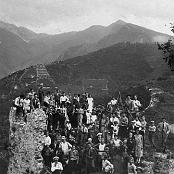31 08 1924 - Primo Convegno Tosco-Ligure (i partecipanti alla Torre Aghinolfi di Montignoso)